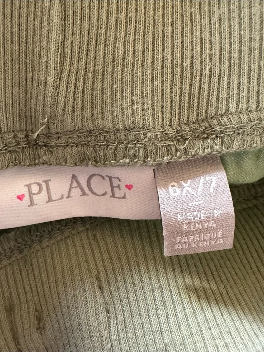 The Children's Place Light Sage Green Girls' Pull-On Shorts